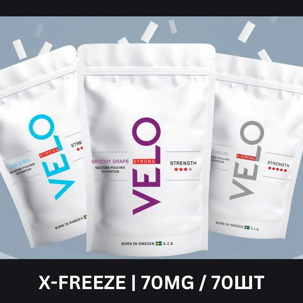 VELO Ватки РФ | X-Freeze 70мг